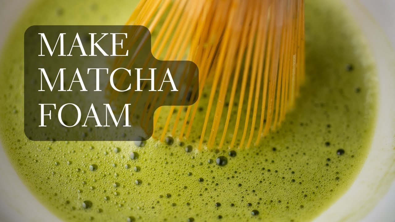 Make Matcha Foam